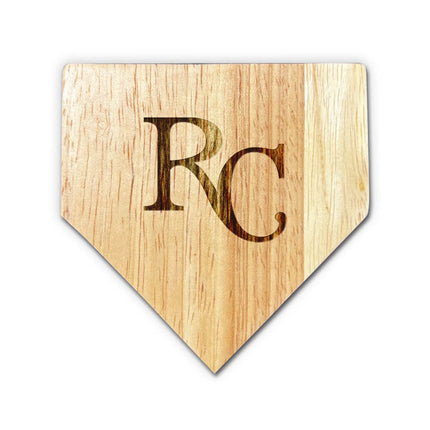Roncalli Crimson Pride Wood Home Plate Coasters “Laser Etched”