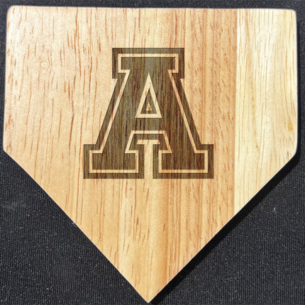 Austin Maroons Wood Home Plate Coasters “Laser Etched”