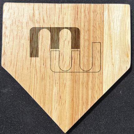 Millard West Wildcats Wood Home Plate Coasters “Laser Etched”