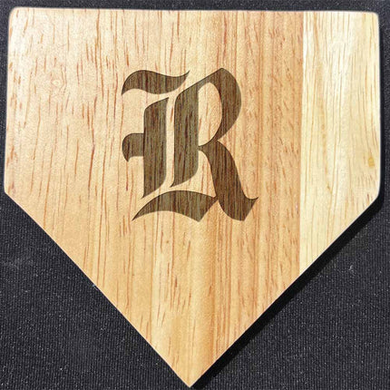 Robinson Senators Wood Home Plate Coasters “Laser Etched”