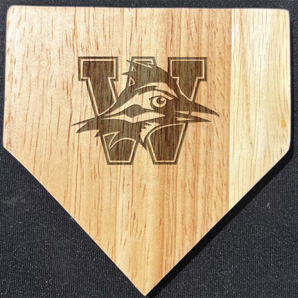 Westlake Chaparrals Wood Home Plate Coasters “Laser Etched”