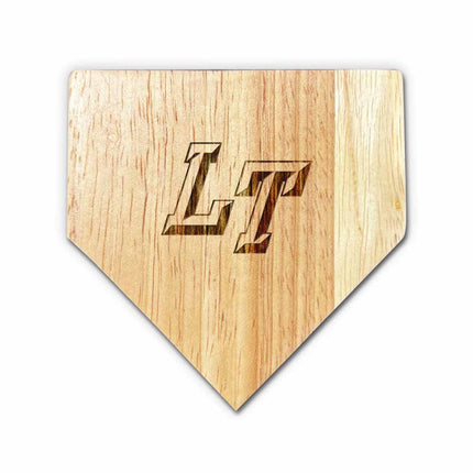 Lake Travis Cavaliers Wood Home Plate Coasters “Laser Etched”