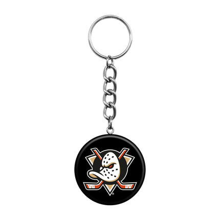 Anaheim Ducks Mini Hockey Puck Keychain