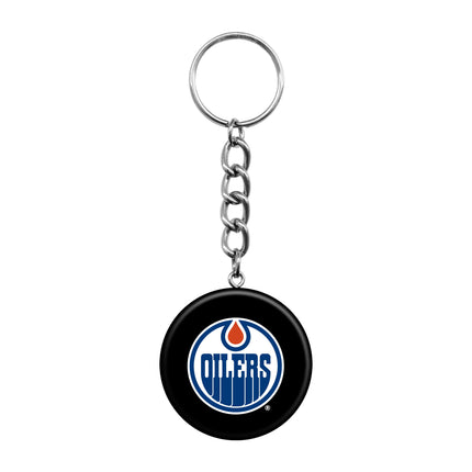 Edmonton Oilers Mini Hockey Puck Keychain