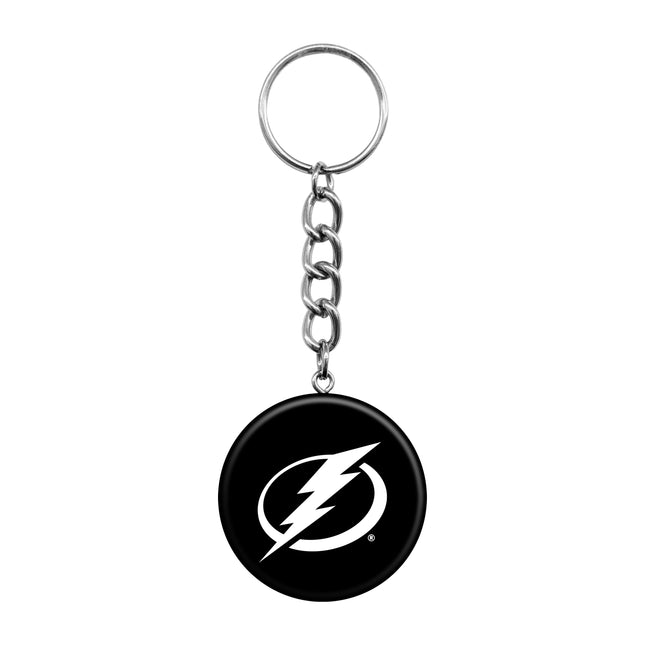 Tampa Bay Lightning Mini Hockey Puck Keychain