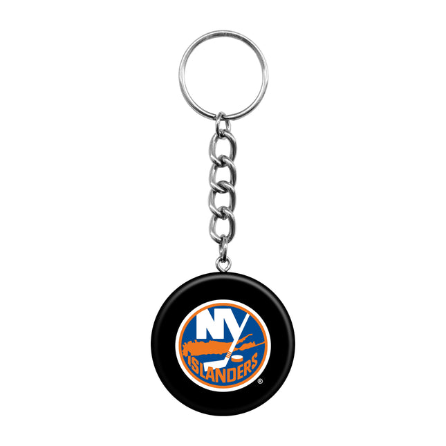 New York Islanders Mini Hockey Puck Keychain