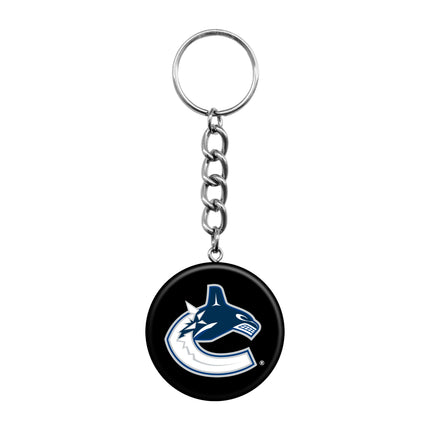 Vancouver Canucks Mini Hockey Puck Keychain