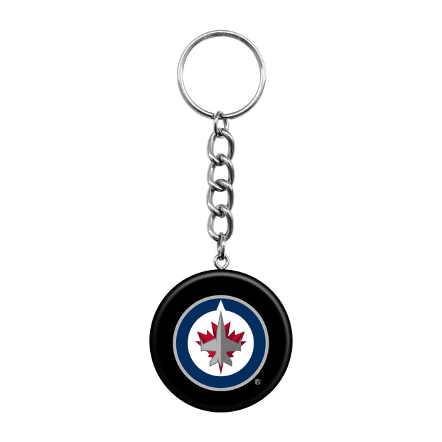 Winnipeg Jets Mini Hockey Puck Keychain