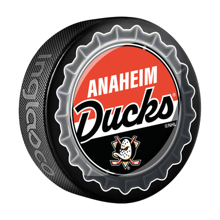 Anaheim Ducks Hockey Puck Bottle Opener