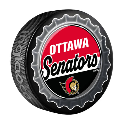 Ottawa Senators Hockey Puck Bottle Opener