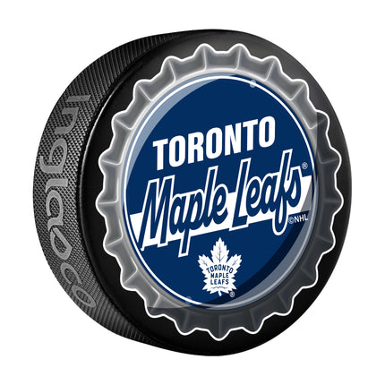 Toronto Maple Leafs Hockey Puck Bottle Opener