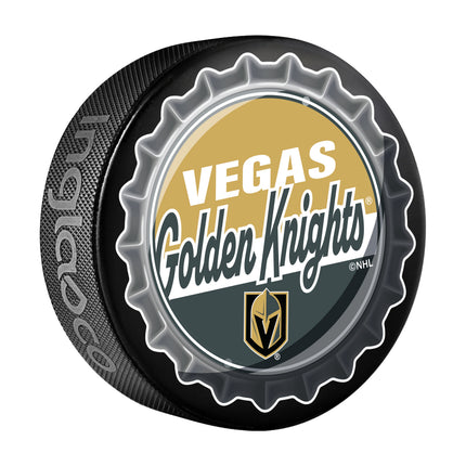 Vegas Golden Knights Hockey Puck Bottle Opener