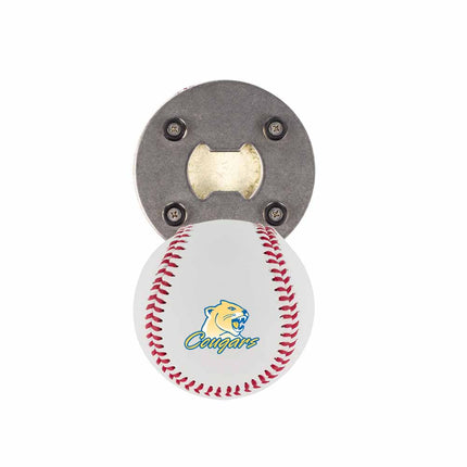 Illinois Central College Cougars Baseball Bottle Opener - Authentic Series