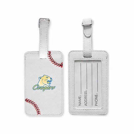 Illinois Central College Cougars Baseball Luggage Tag - Authentic Series