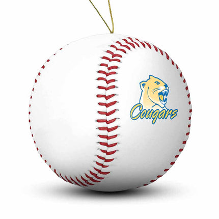 Illinois Central College Cougars Baseball Ornament - Authentic Series