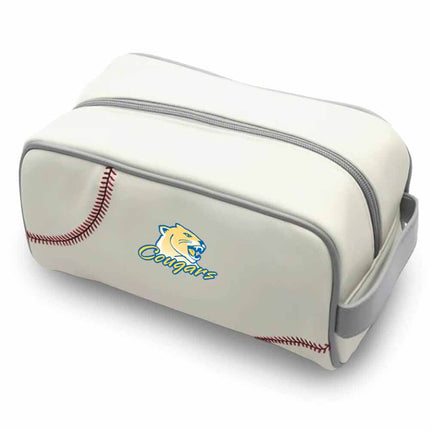 Illinois Central College Cougars Baseball Toiletry and Cosmetics Bag - Authentic Series