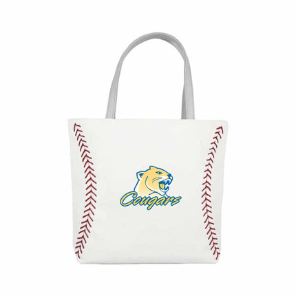 Illinois Central College Cougars Baseball Tote Handbag - Authentic Series