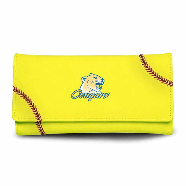 Illinois Central College Cougars Softball Women's Wallet - Authentic Series