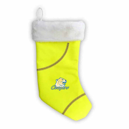 Illinois Central College Cougars Softball Christmas Stocking - Authentic Series
