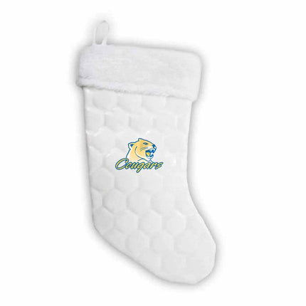Illinois Central College Cougars Soccer Christmas Stocking - Authentic Series