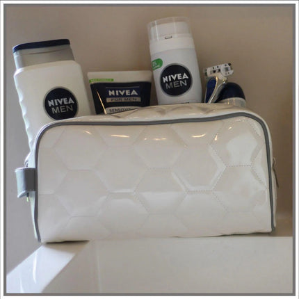 Millard North Mustangs Soccer Toiletry and Cosmetics Bag - Authentic Series