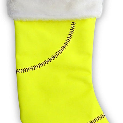 Softball Christmas Stocking - Authentic Series