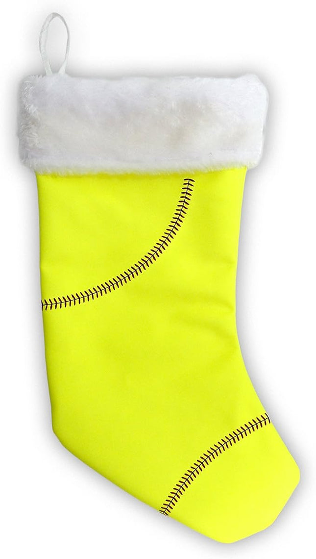 Softball Christmas Stocking - Authentic Series