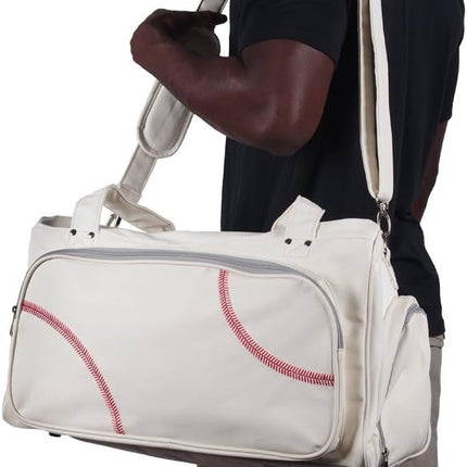 LSU Tigers Baseball Duffel Bag - Authentic Series