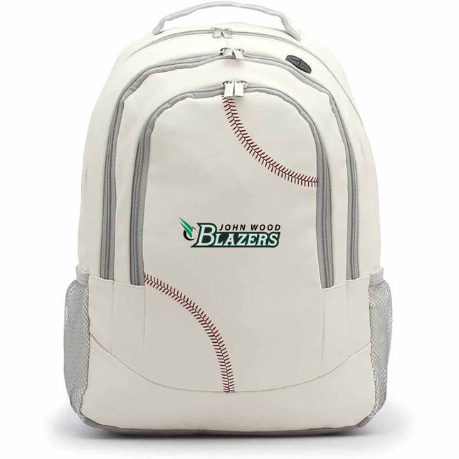 John Wood Community College Blazers Baseball Backpack - Authentic Series