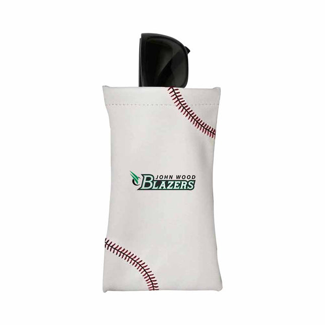 John Wood Community College Blazers Baseball Eyeglass Case - Authentic Series