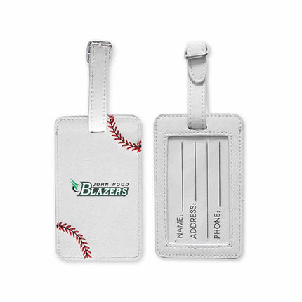 John Wood Community College Blazers Baseball Luggage Tag - Authentic Series
