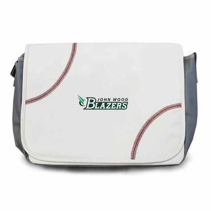 John Wood Community College Blazers Baseball Messenger Bag - Authentic Series