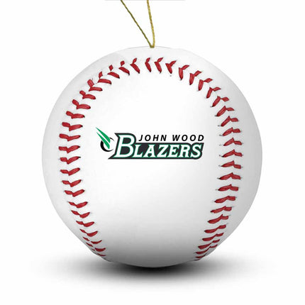 John Wood Community College Blazers Baseball Ornament - Authentic Series