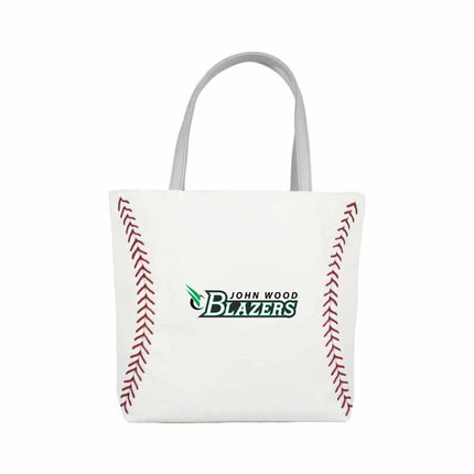 John Wood Community College Blazers Baseball Tote Handbag - Authentic Series