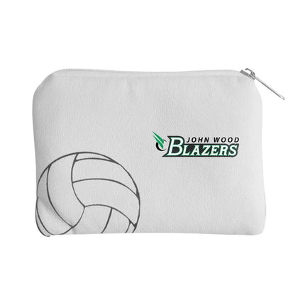 John Wood Community College Blazers Volleyball Tee / Ball Marker / Coin Pouch - Authentic Series