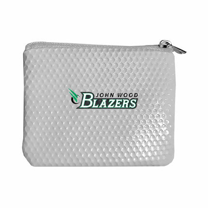 John Wood Community College Blazers Golf Tee / Ball Marker / Coin Pouch - Authentic Series