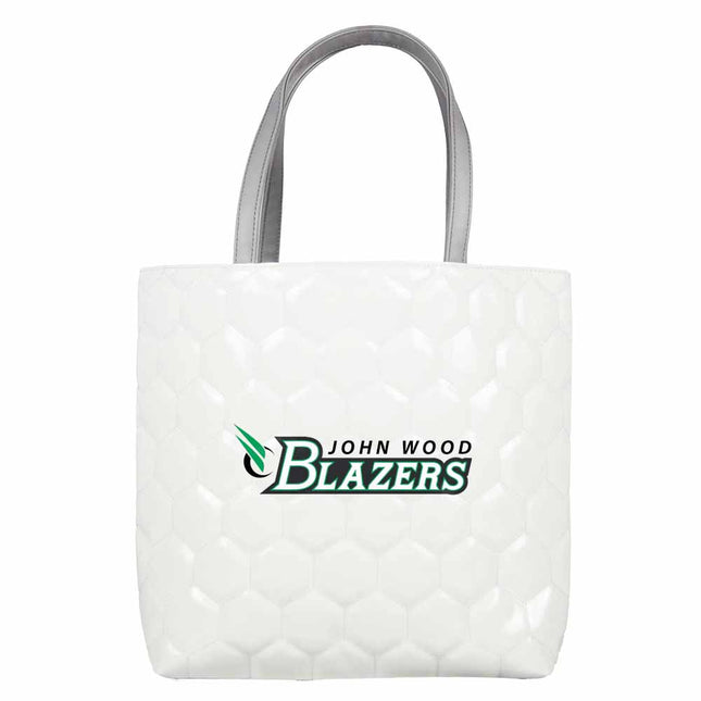 John Wood Community College Blazers Soccer Tote Handbag - Authentic Series