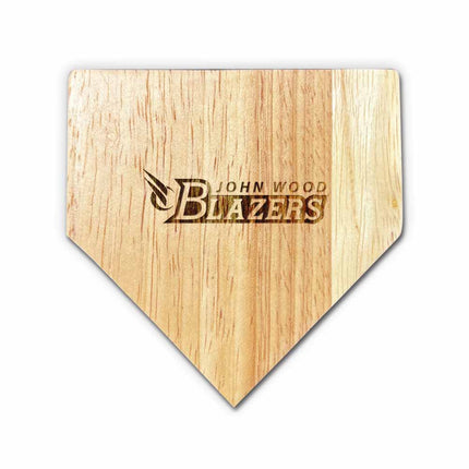 John Wood Community College Blazers Softball Home Plate Coasters “Laser Etched”