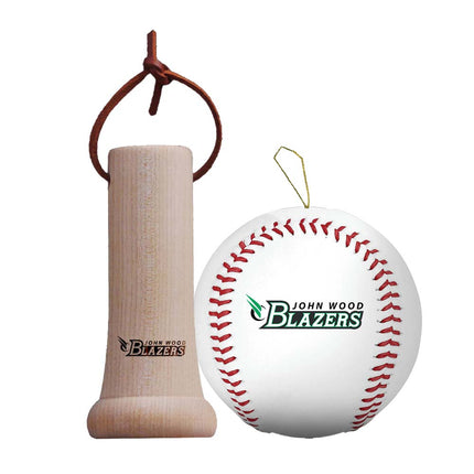John Wood Community College Blazers Baseball Ornament Bundle - Authentic Series