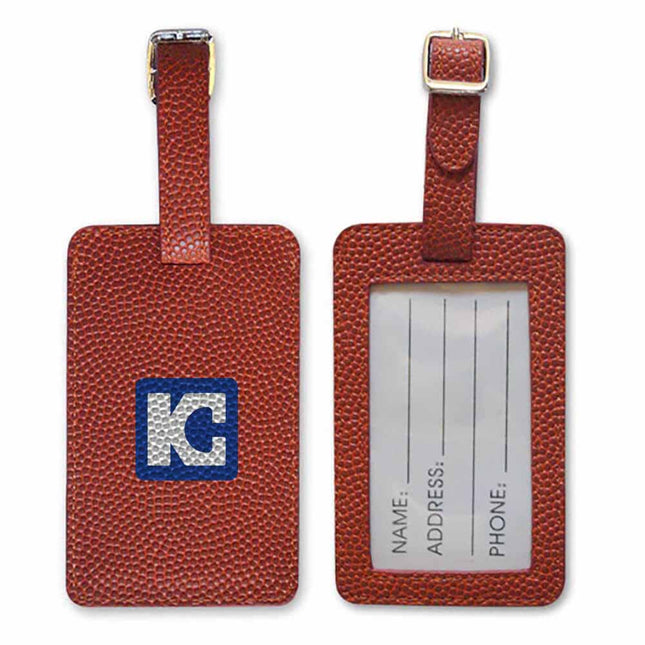 Kaskaskia College Blue Devils Basketball Luggage Tag - Authentic Series