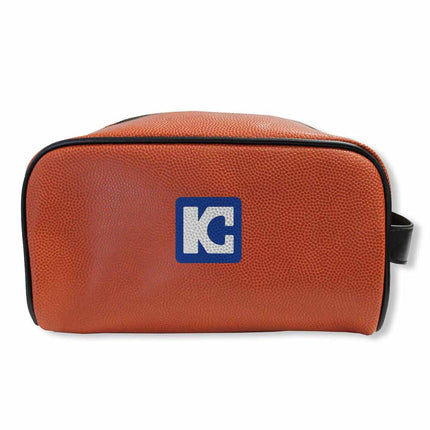 Kaskaskia College Blue Devils Basketball Toiletry and Cosmetics Bag - Authentic Series