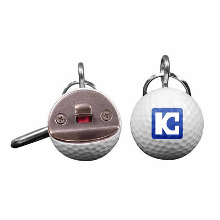 Kaskaskia College Blue Devils Golf Ball Bottle Opener - Authentic Series