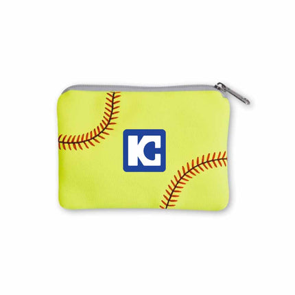 Kaskaskia College Blue Devils Softball Tee / Ball Marker / Coin Pouch - Authentic Series