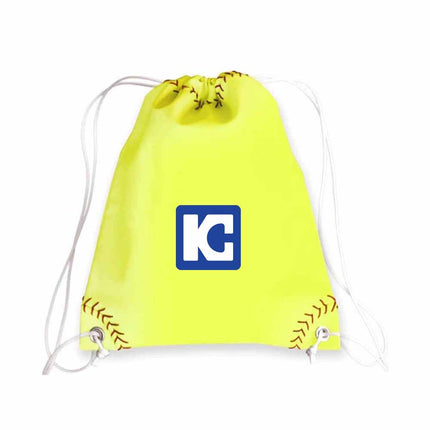 Kaskaskia College Blue Devils Softball Drawstring Bag - Authentic Series