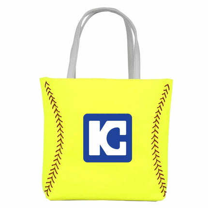 Kaskaskia College Blue Devils Softball Tote Handbag - Authentic Series