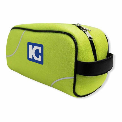 Kaskaskia College Blue Devils Tennis Toiletry and Cosmetics Bag - Authentic Series