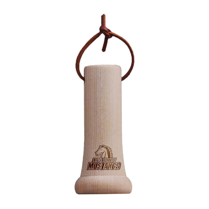 Millard North Mustangs Baseball Bat Knob Ornament - Authentic Series
