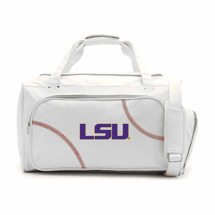 LSU Tigers Baseball Duffel Bag - Authentic Series