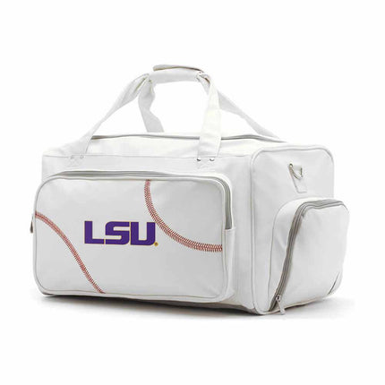 LSU Tigers Baseball Duffel Bag - Authentic Series