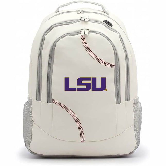 LSU Tigers Baseball Backpack - Authentic Series